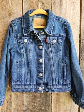 Levi's Kids Medium Wash Denim Jacket in Blue 3t